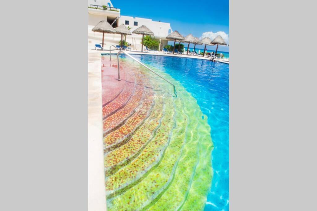 Villas Marlin 108, A Pie De Playa, Albercas, Jacuzi, Ubicacion Inmejorable Cancun Ngoại thất bức ảnh