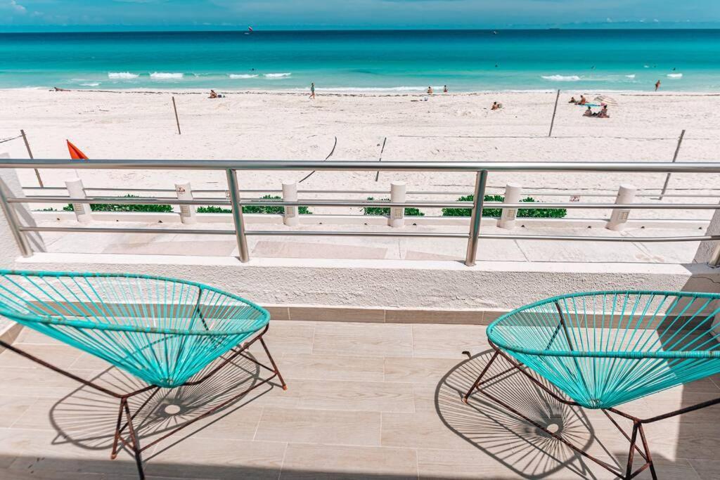 Villas Marlin 108, A Pie De Playa, Albercas, Jacuzi, Ubicacion Inmejorable Cancun Ngoại thất bức ảnh