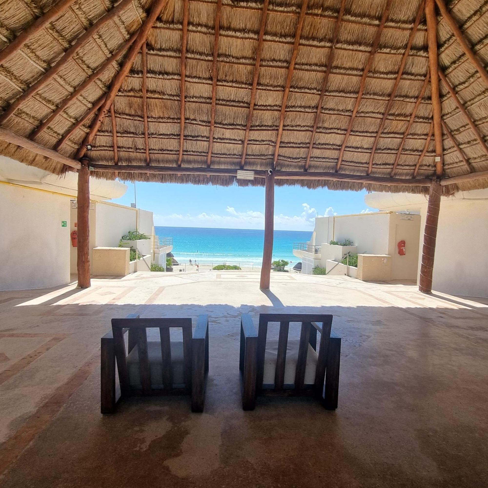 Villas Marlin 108, A Pie De Playa, Albercas, Jacuzi, Ubicacion Inmejorable Cancun Ngoại thất bức ảnh