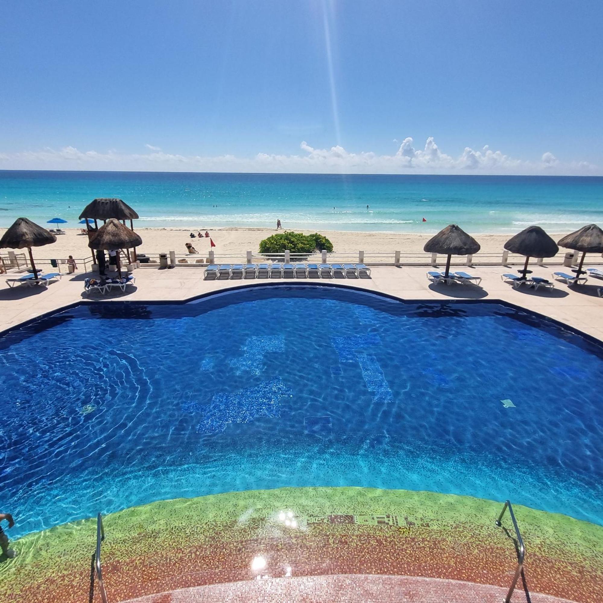 Villas Marlin 108, A Pie De Playa, Albercas, Jacuzi, Ubicacion Inmejorable Cancun Ngoại thất bức ảnh